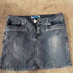 Jean skirt